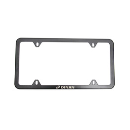 Slimline License Plate Frame - Black